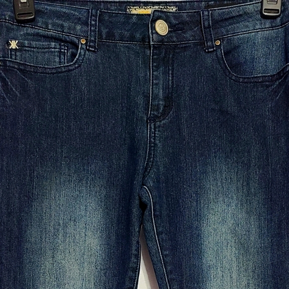 Kardashian Kollection| The Kim Dark Indigo Denim Jean Size 10 - Picture 11 of 17